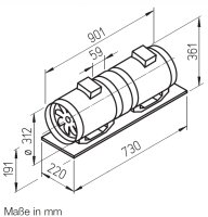 Helios Multivent MVZ 315
