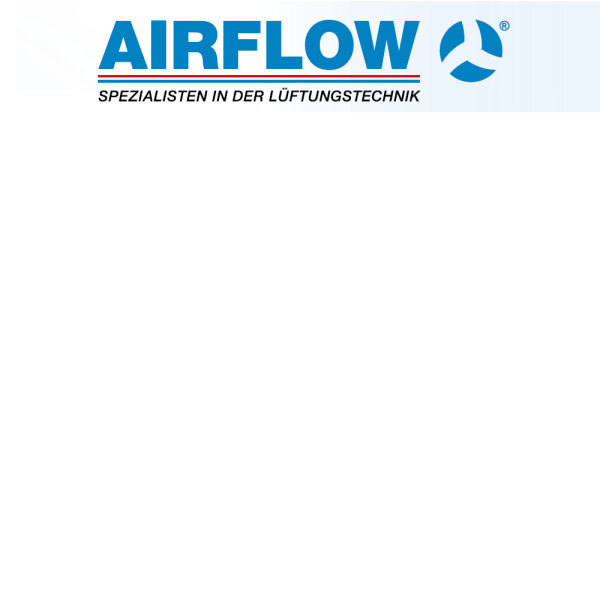 Airflow Wanddurchführungs-Set iCON Ø 100 mm, mit Fixierung, einschl. rundem Ausblasgitter braun