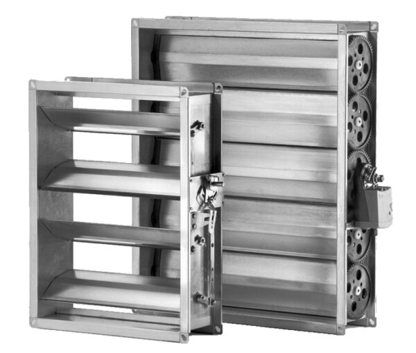 Jalousieklappen Aluminium luftdicht