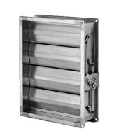 Jalousieklappen mit Gestängeantrieb