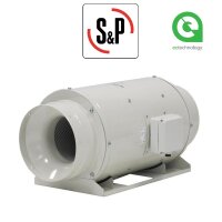 S&P schallgedämmter Rohrventilator TD-1300/250...