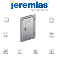 EW-fu Edelstahlkamintüre