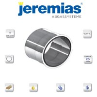 EW-fu Wandfutter passend für 2 mm Ofenrohr