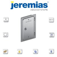 EW-fu Edelstahlkamintüre