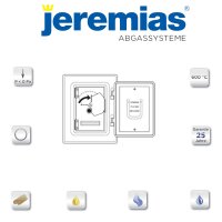 EW-fu Edelstahlkamintüre