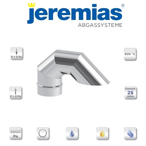 EW-kl Winkel 135° mit Schrägschnitt 45° inkl. Vogelschutzgitter