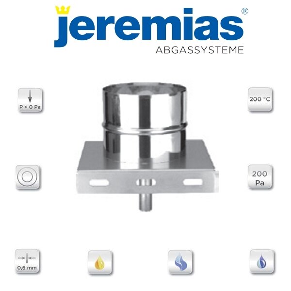 TWIN Grundplatte mit Kondensatablauf unten