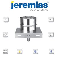 TWIN Grundplatte mit Kondensatablauf unten