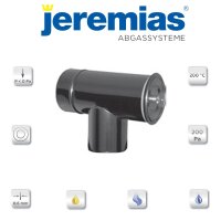 TWIN T-Stück 87° mit Revisionsdeckel