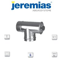 TWIN-p T-Stück 87° mit Revisionsdeckel