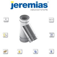 DW-fu T-Anschluss 45° mit Wassernase