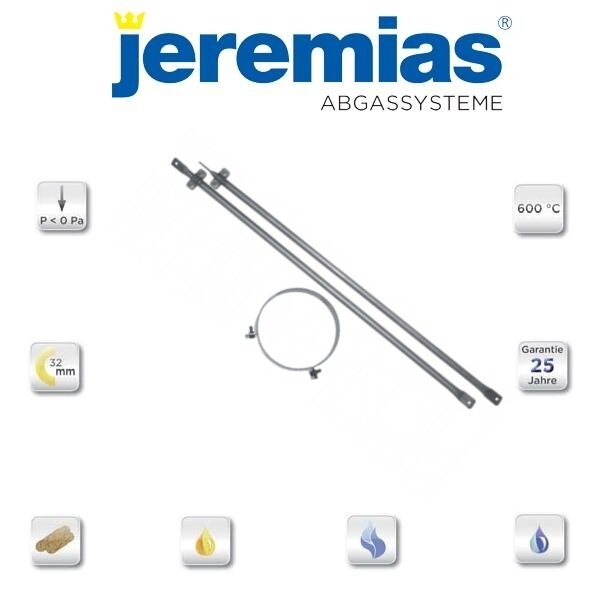 DW-fu 2-Punktabspannung mit Rundrohr verstellbar bis 2,5 m