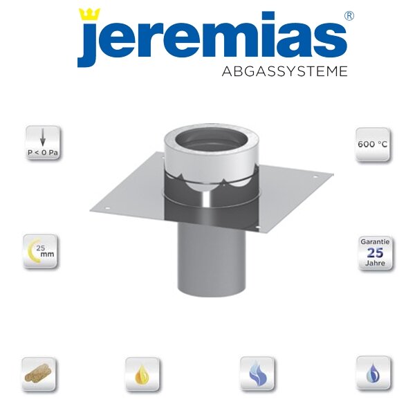 DW-eco 2.0 Grundplatte für Kaminerhöhung