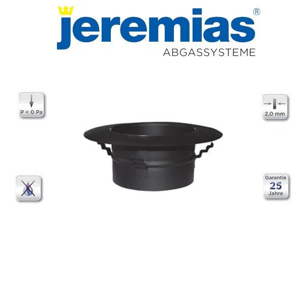 Ferro-Lux Wandfutter mit Zentrierfeder und Wandrosette