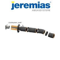 Zuluftsystem DW Längenelement 500 mm schwarz lackiert