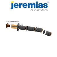 Zuluftsystem DW Winkel 90° grau lackiert