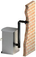 Pellets-Verbindungsleitung Winkel 30° starr