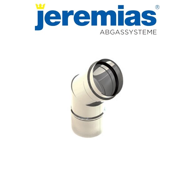 Pellets-Verbindungsleitung Winkel 45° starr