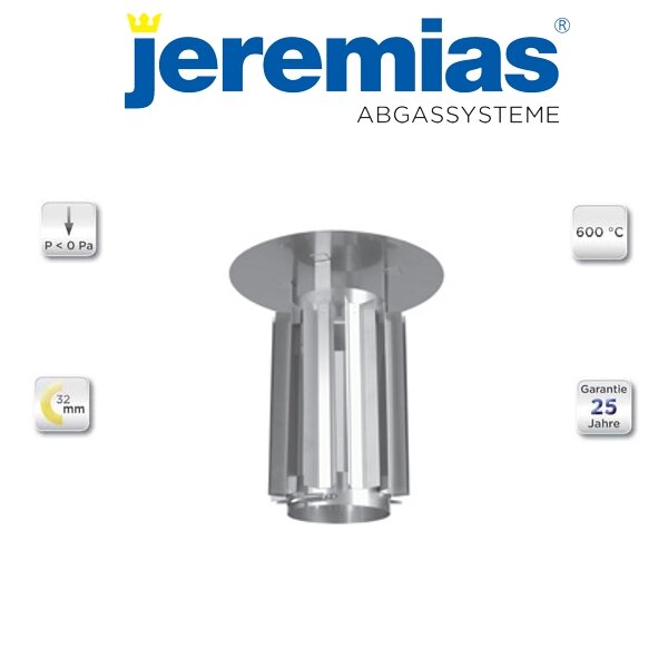 Kaminerhöhung EW Windabweiserdüse / Schlitzhaube