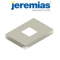 Kaminabdeckplatte Ausschnitt quadratisch, ohne Stutzen