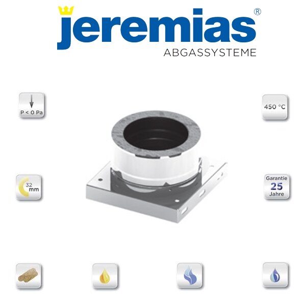 DW-vision Grundplatte für Sockelmontage mit 1/2" Außennippel