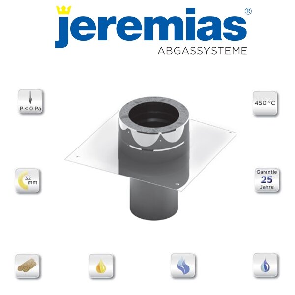 DW-vision Grundplatte für Kaminerhöhung