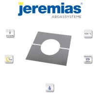 DW-mammut Deckenblende, zweiteilig Edelstahl 0°