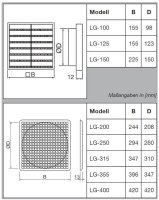 S&P Lüftungsgitter LG