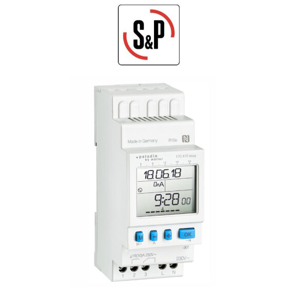 S&P Wochenzeitschaltuhr ZSU-S-N